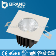 High Lumen 100lm / w Downlight à rétrofit carré, 12W Square LED Downlight